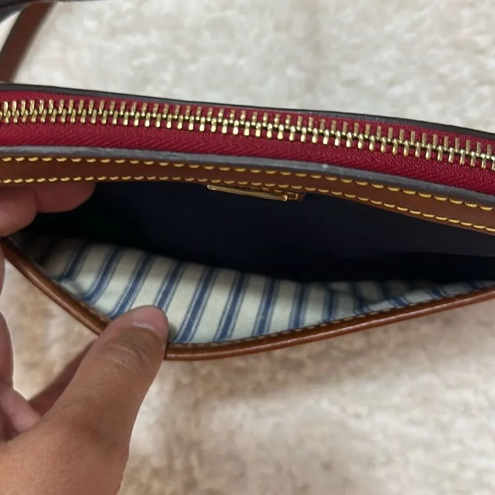 Dooney & Bourke Nylon Domed Crossbody Navy Bag